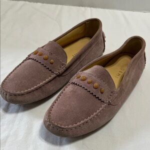 M. GEMI SEUDE DRIVING LOAFERS